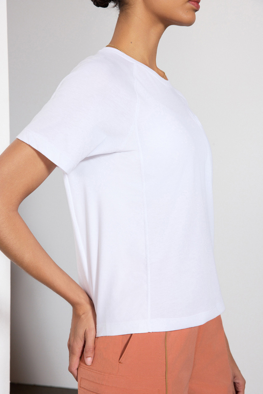 MPG Achieve Mesh Panel Tee with Chest Pocket - Women's
