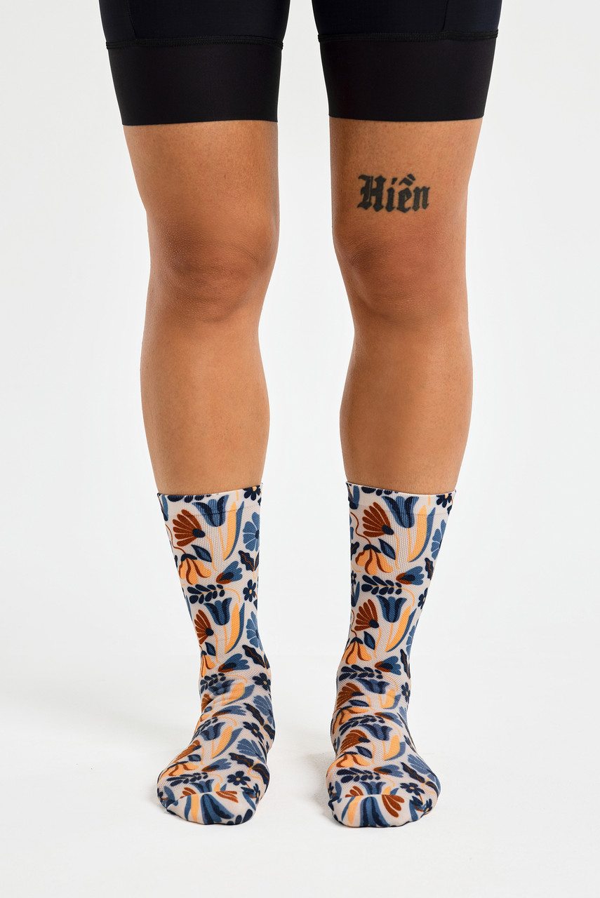 Peppermint Printed Socks - Women's