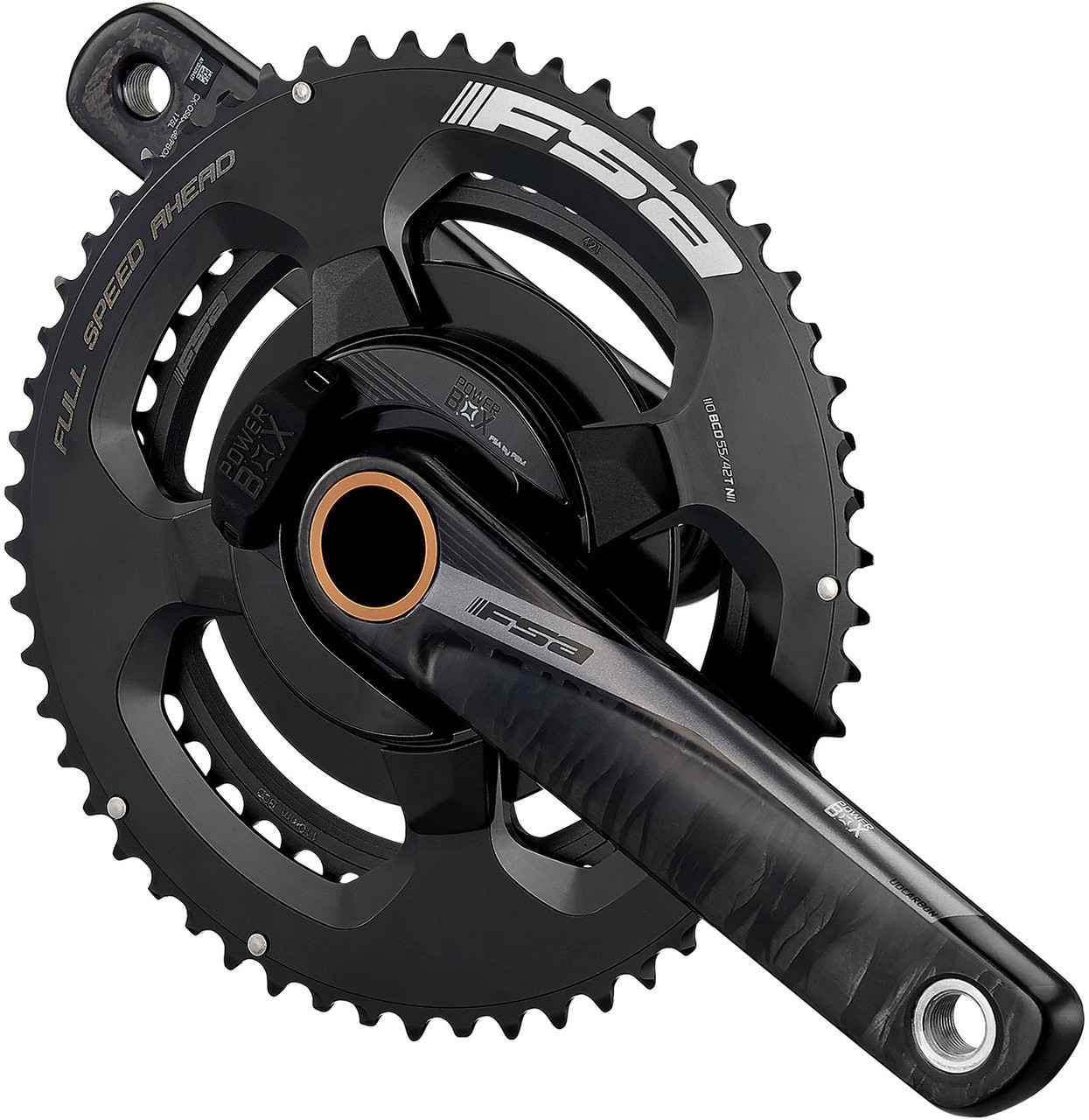 FSA Carbon PowerBox (52/36) Crankset