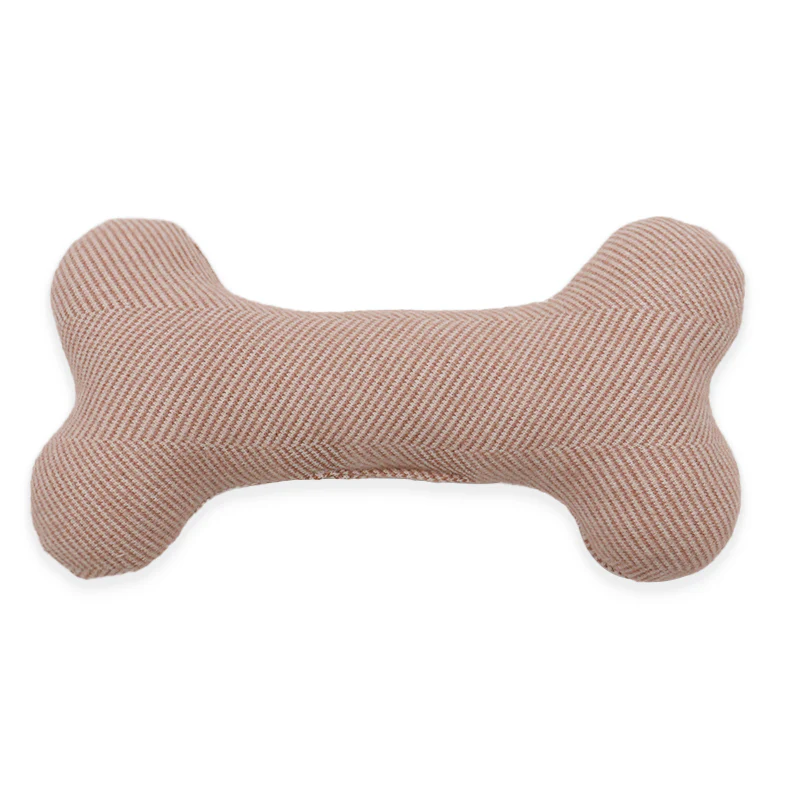 Felt Dog Bone Chew Toy