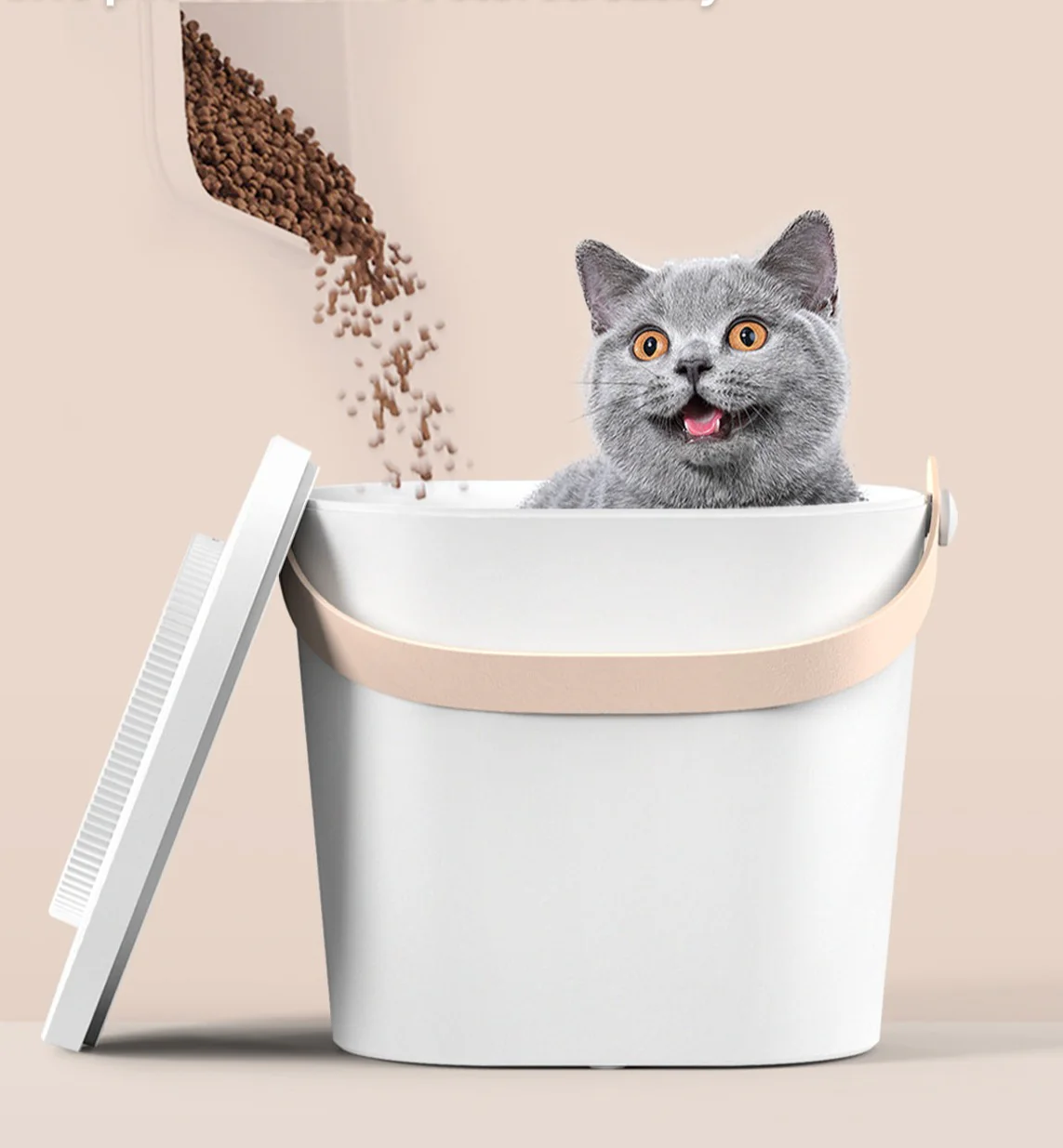 Pet Food Storage- Intelligent Airtight Dog Food Container