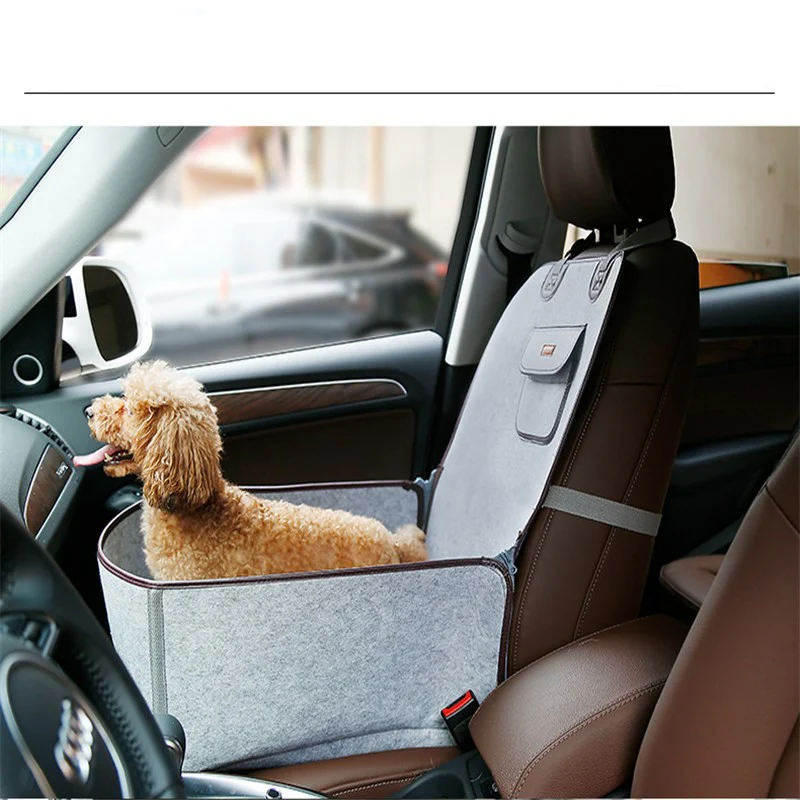 Dual-Purpose Pet Car Mat: Front Seat Cushion and Protective Cover