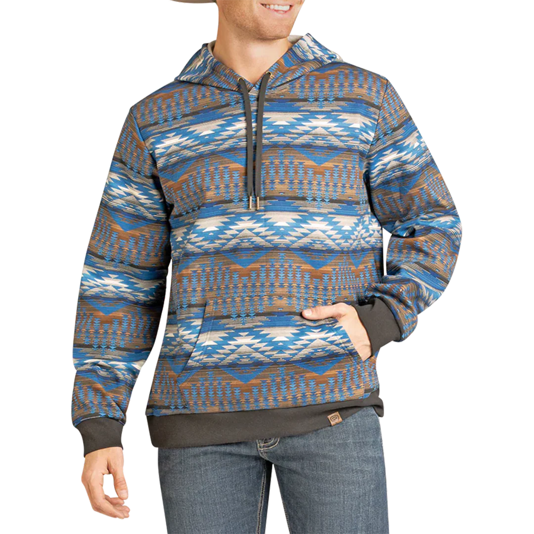 Rock & Roll Denim Men's Aztec Hoodie