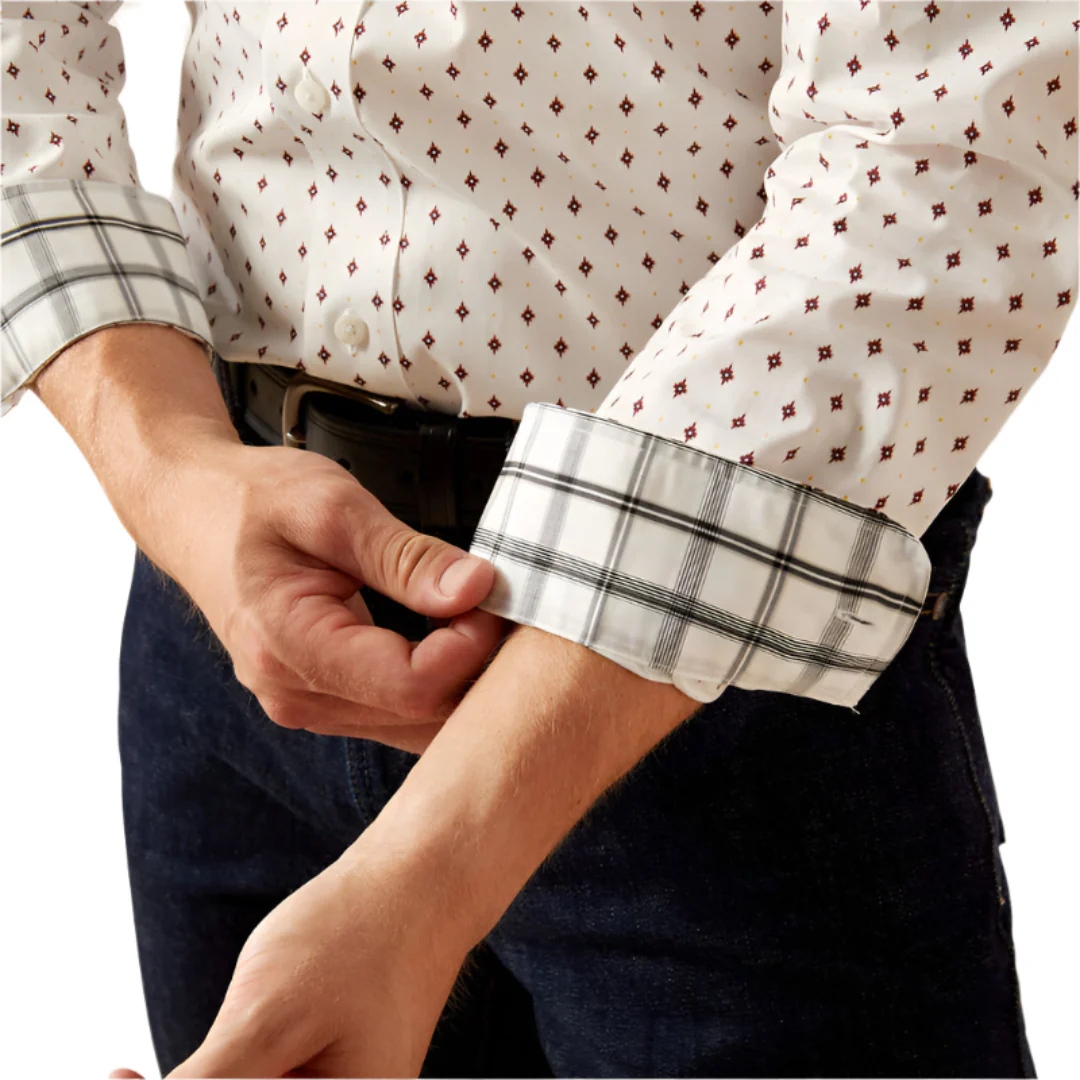 Ariat Men's Wrinkle Free Ross Classic Fit Long Sleeve Button Shirt