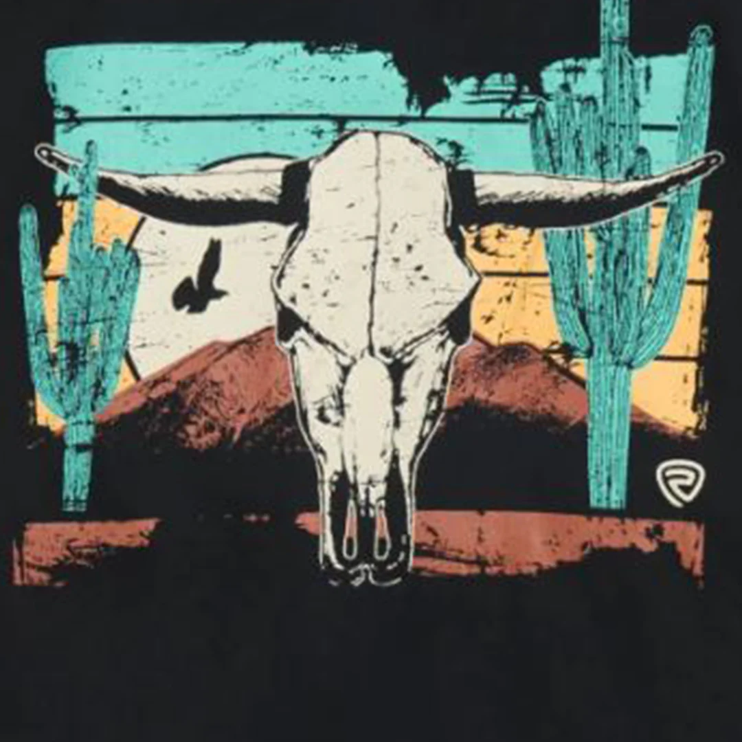 Rock & Roll Cowboy Boys' Skull & Desert Graphic T-Shirt