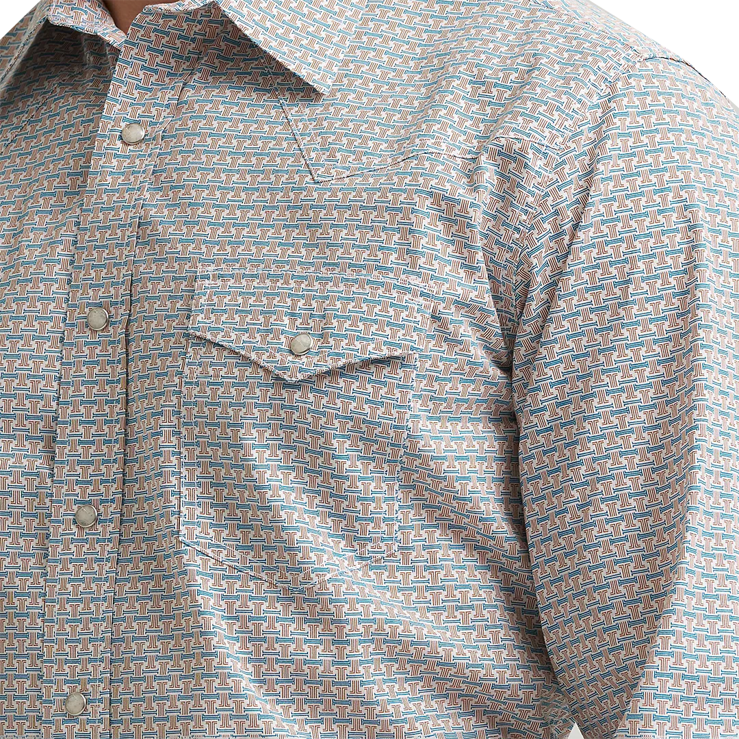 Wrangler Men's 20X Competition Advanced Comfort Long Sleeve Snap Shirt