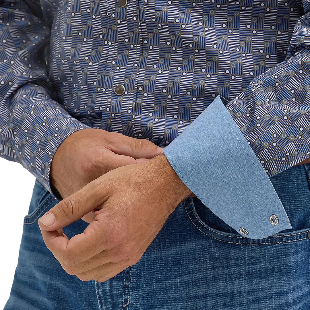 Wrangler Men's 20X Competition Advanced Comfort Long Sleeve Snap Shirt