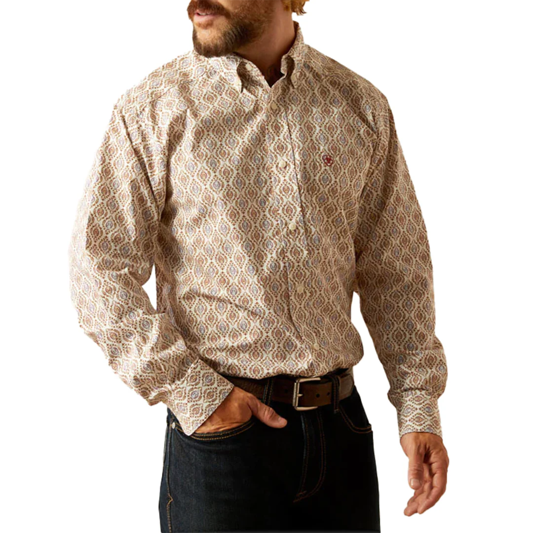 Ariat Men's Greely Classic Fit Long Sleeve Button Shirt