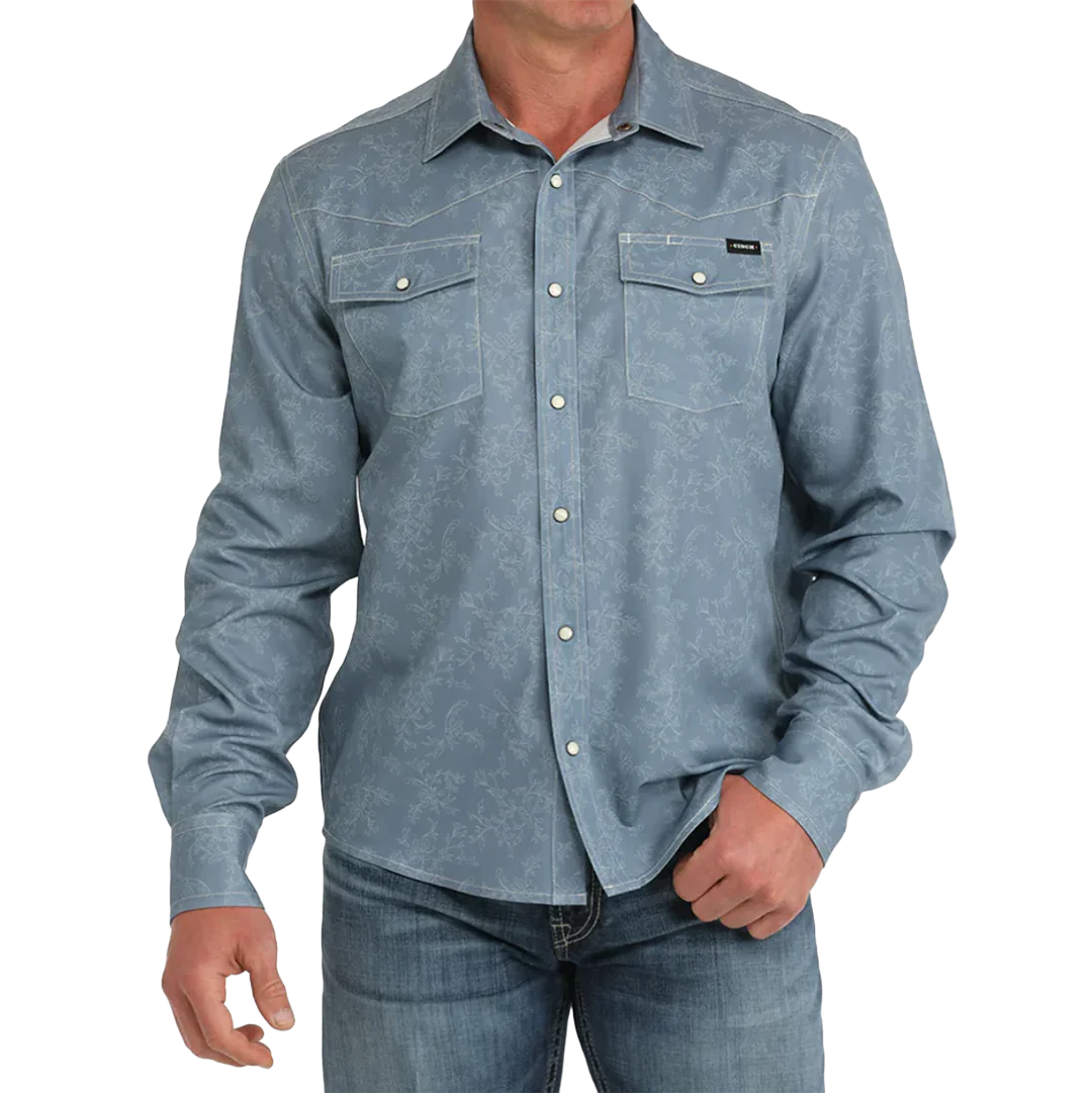 Cinch Men's Arenaflex Western Long Sleeve Snap Shirt