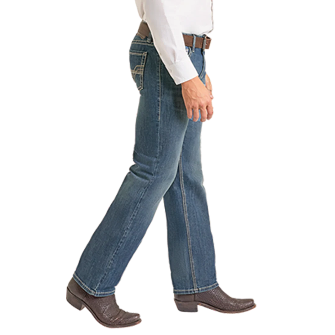 Rock & Roll Denim Men's Revolver Straight Jeans