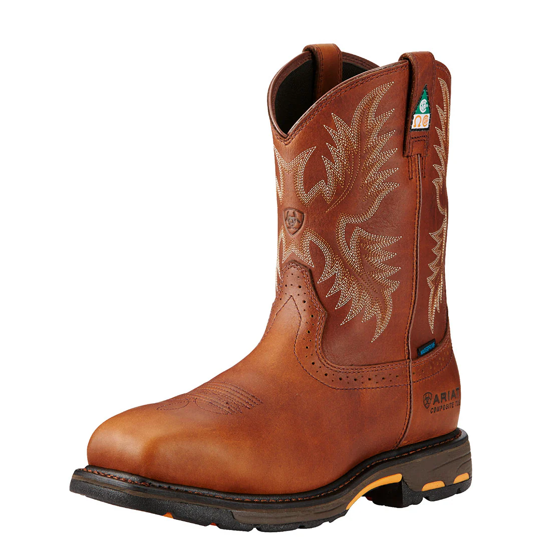 Ariat Work Men's WorkHog H20 CSA Composite Toe Cowboy Boots