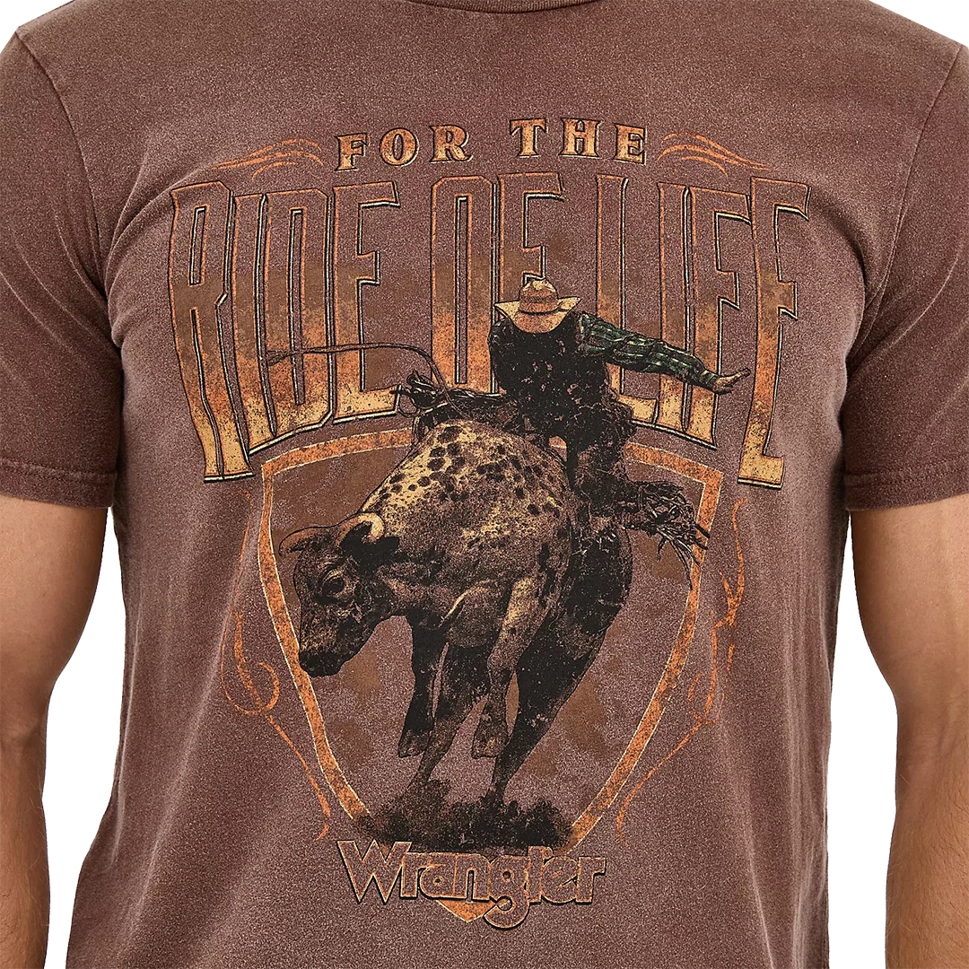 Wrangler Men's For the Ride of Life Graphic T-Shirt