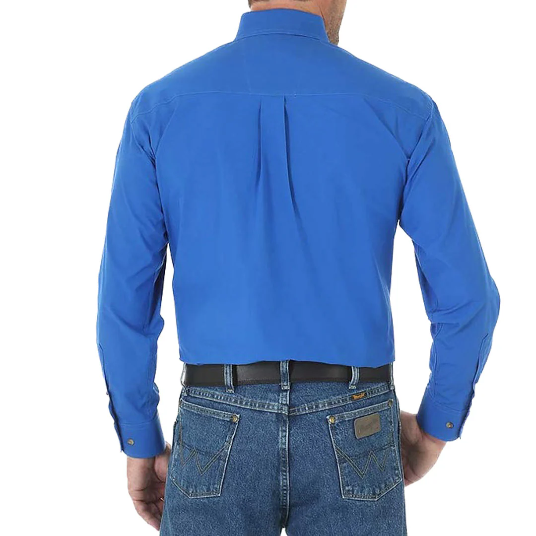 Wrangler Men's George Strait Solid Button-Down Shirt