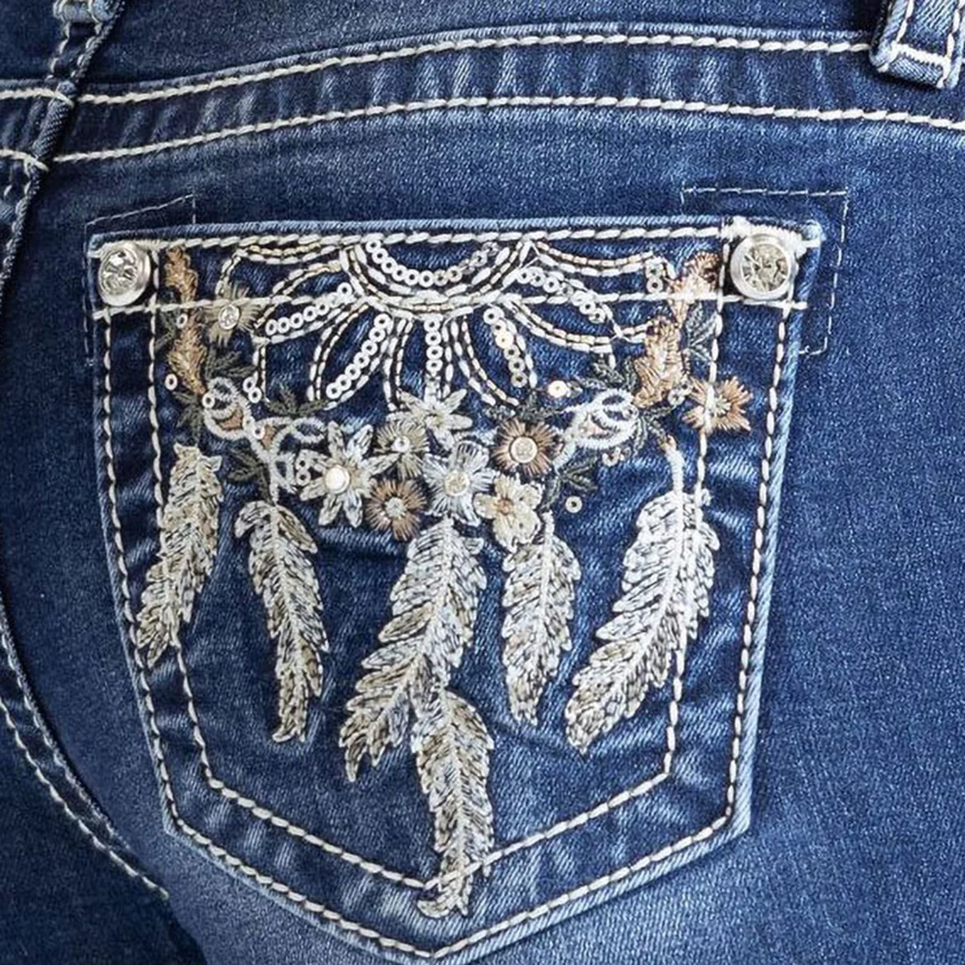 Miss Me Women's Dream Catcher Bootcut Jeans