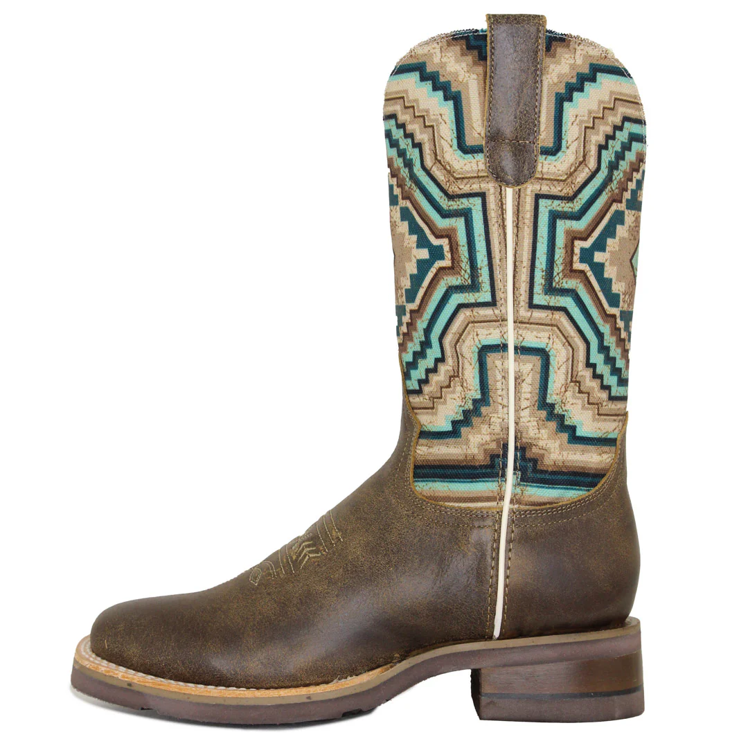Roper Women's Aztek Print Cowgirl Boots