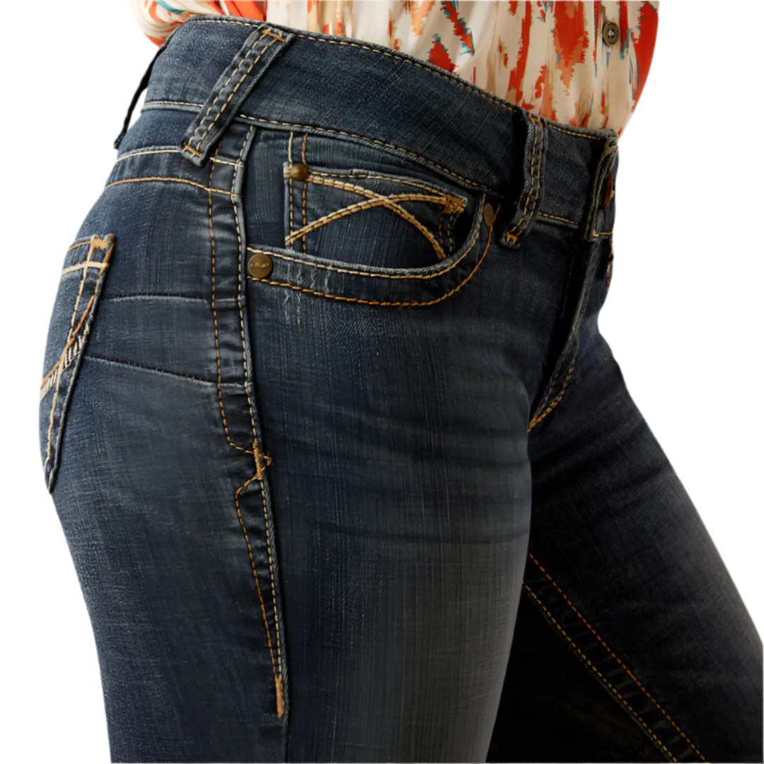 Ariat Women's Mid Rise Lilla Bootcut Jeans