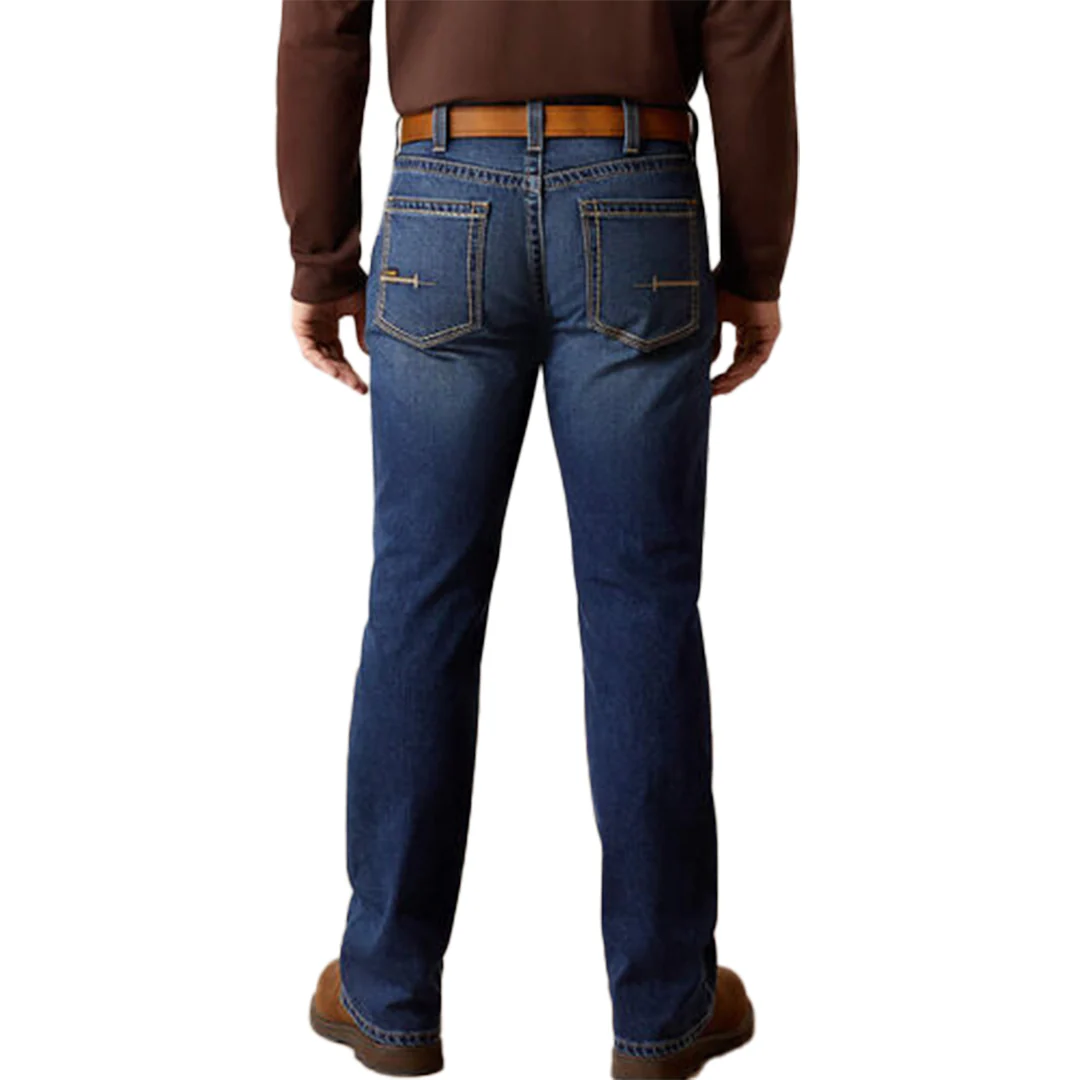 Ariat Men's Rebar M4 Relaxed Acclimatize Bootcut Jeans