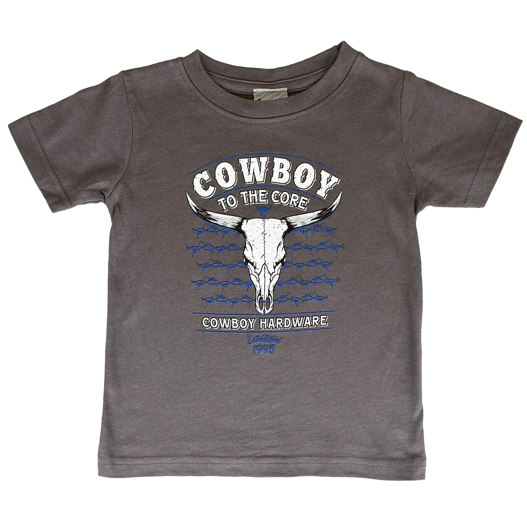 Cowboy Hardware  Boys' Cowboy To The Core T-shirt