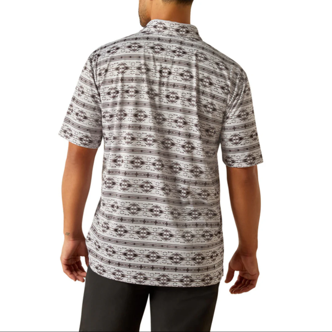 Ariat Men's Aztec Print Polo