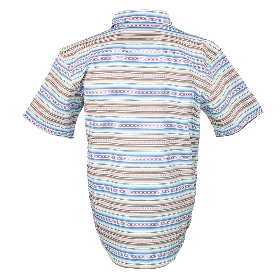 Panhandle Men's Serape Short Sleeve Button Shirt