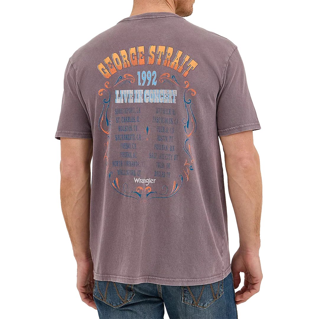 Wrangler Men's George Strait Concert T-Shirt