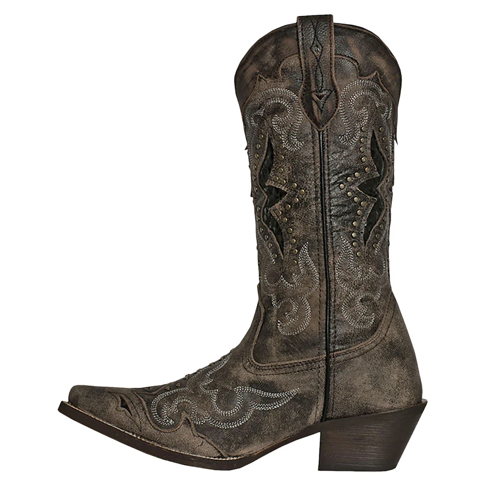Laredo Women's Lucretia Snip Toe Cowgirl Boots
