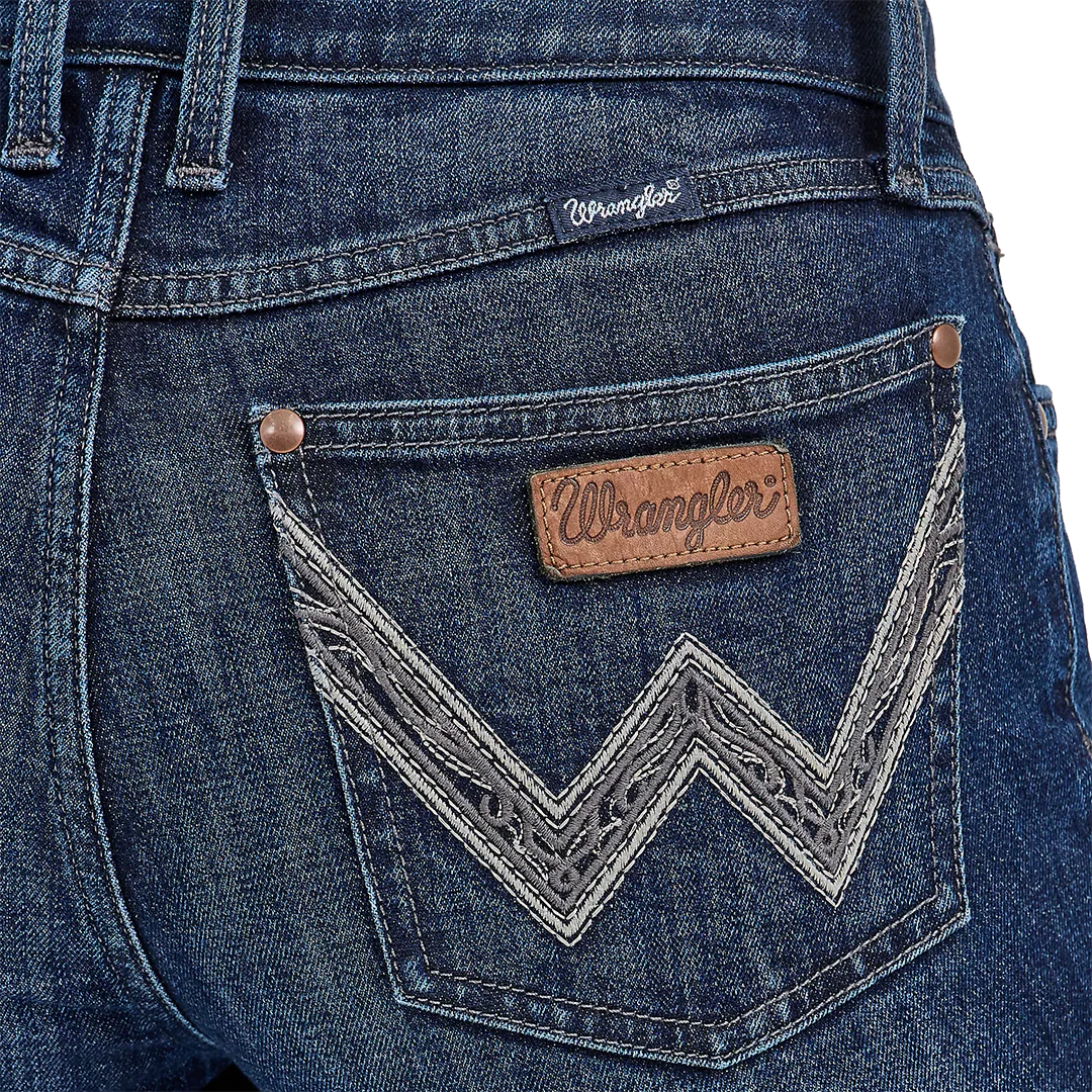 Wrangler Women's Retro Mae Mid Rise Bootcut Jeans