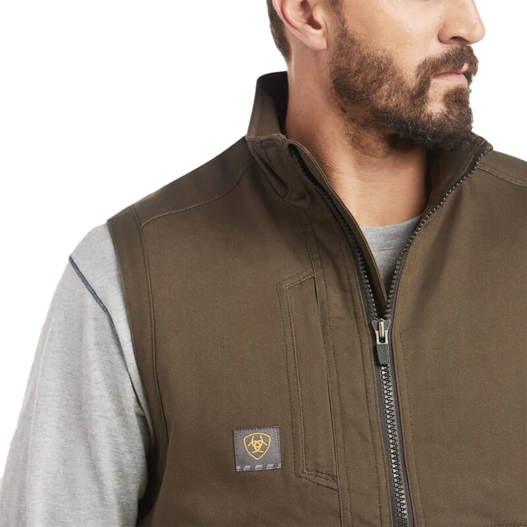Ariat Men's Rebar DuraCanvas Vest