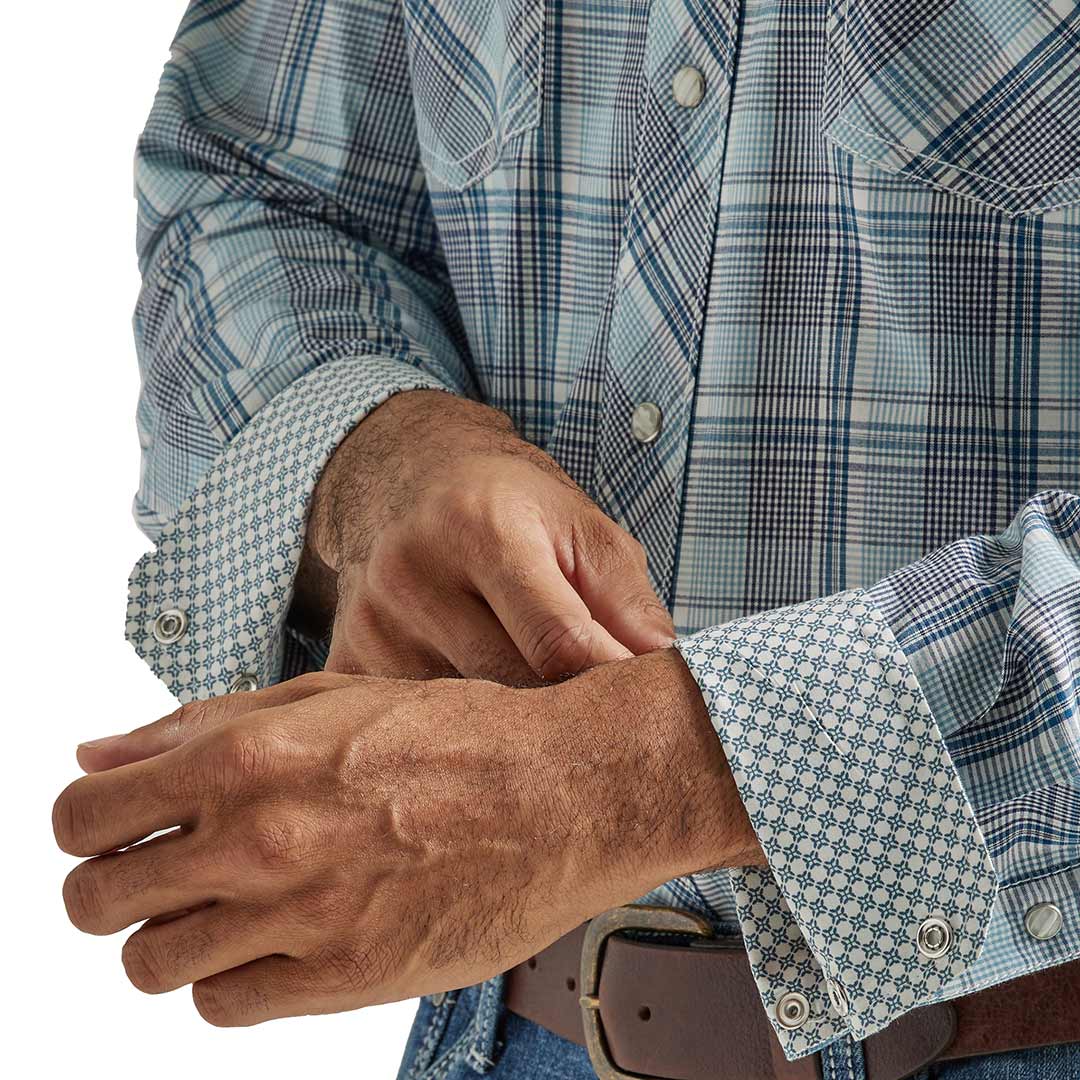 Wrangler Men's 20X AC Plaid Snap Shirt