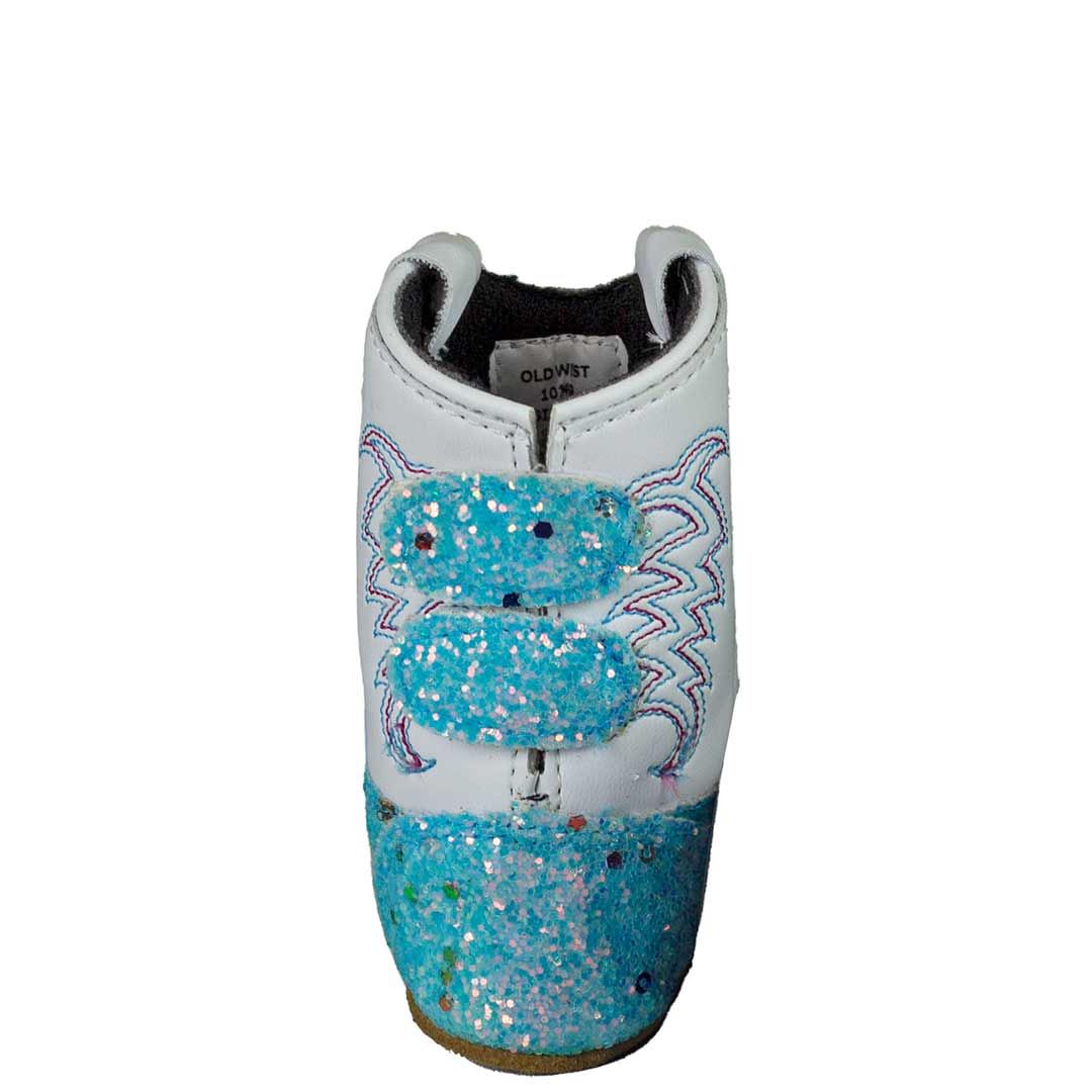 Old West Baby Girls' Glitter Poppet Cowgirl Boots