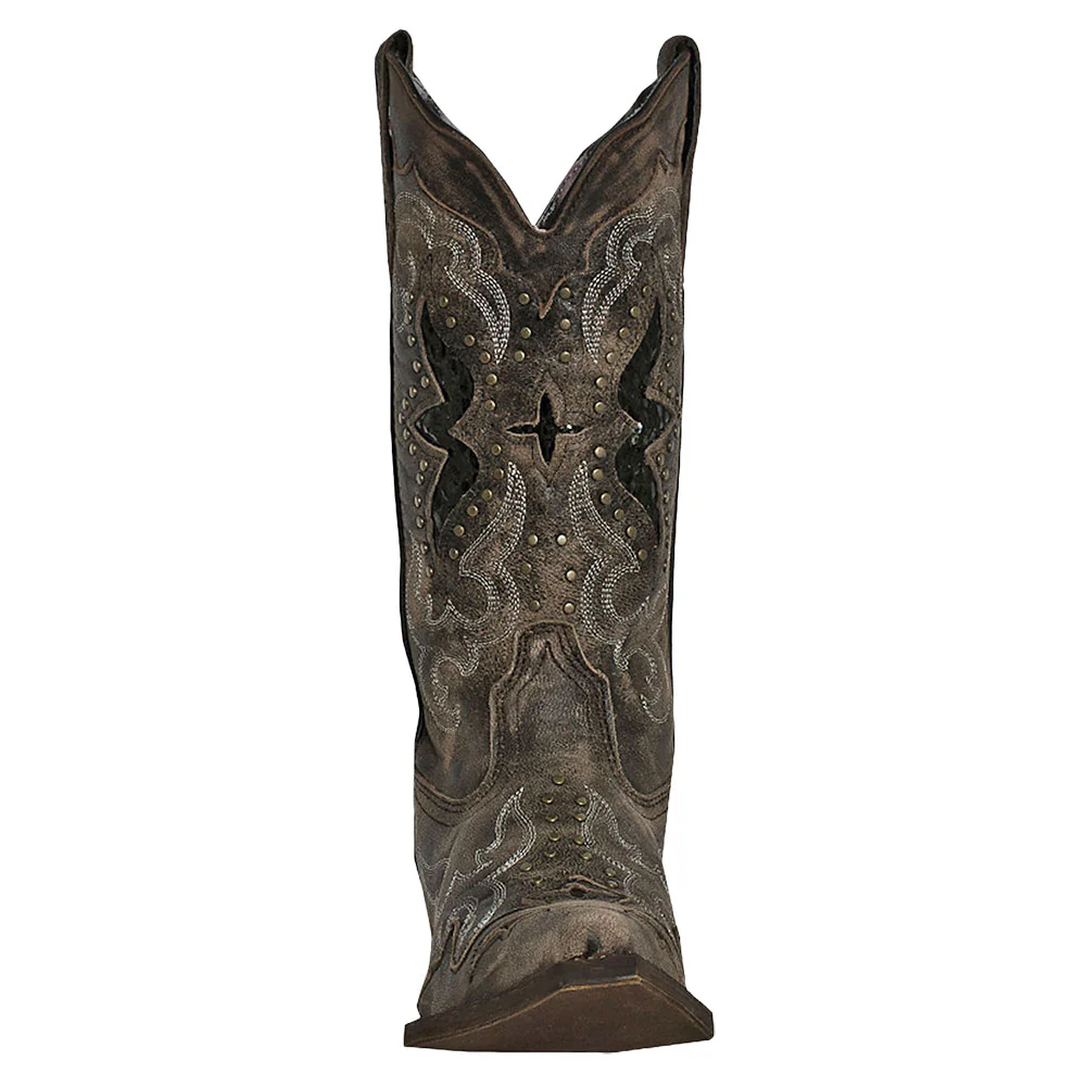 Laredo Women's Lucretia Snip Toe Cowgirl Boots