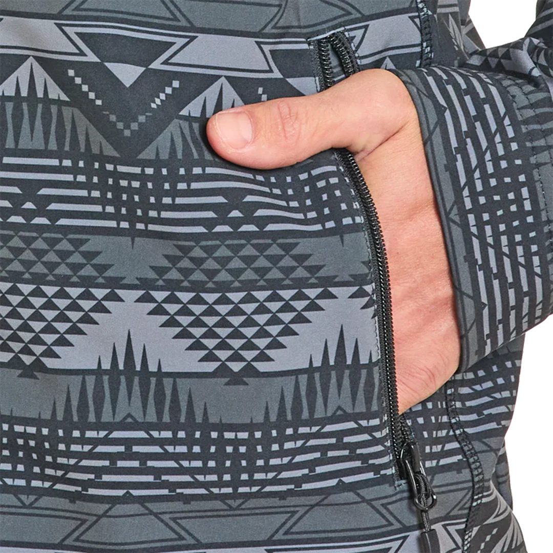 Panhandle Men's Silverton Aztec Printed Softshell Jacket