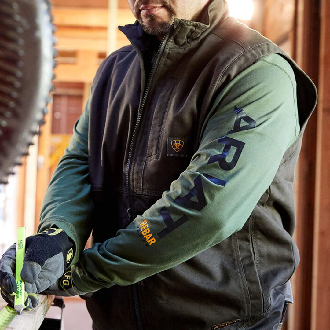 Ariat Men's Rebar DuraCanvas Vest