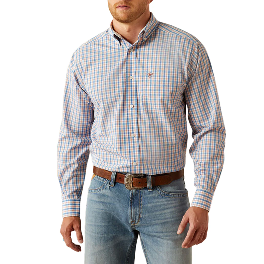 Ariat Men's Wrinkle Free Aaron Long Sleeve Button Shirt