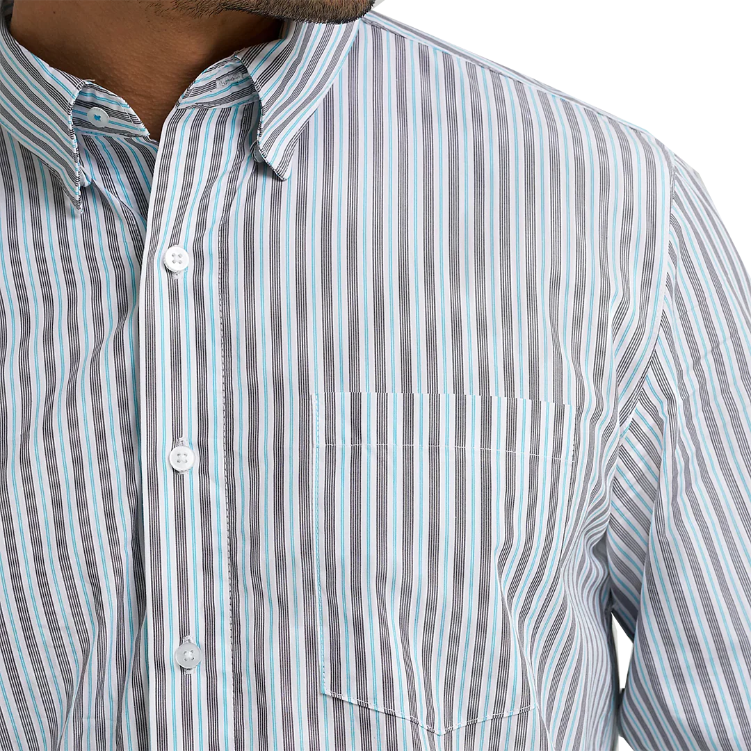 Wrangler Men's Cody Johnson Long Sleeve Button Down Shirt