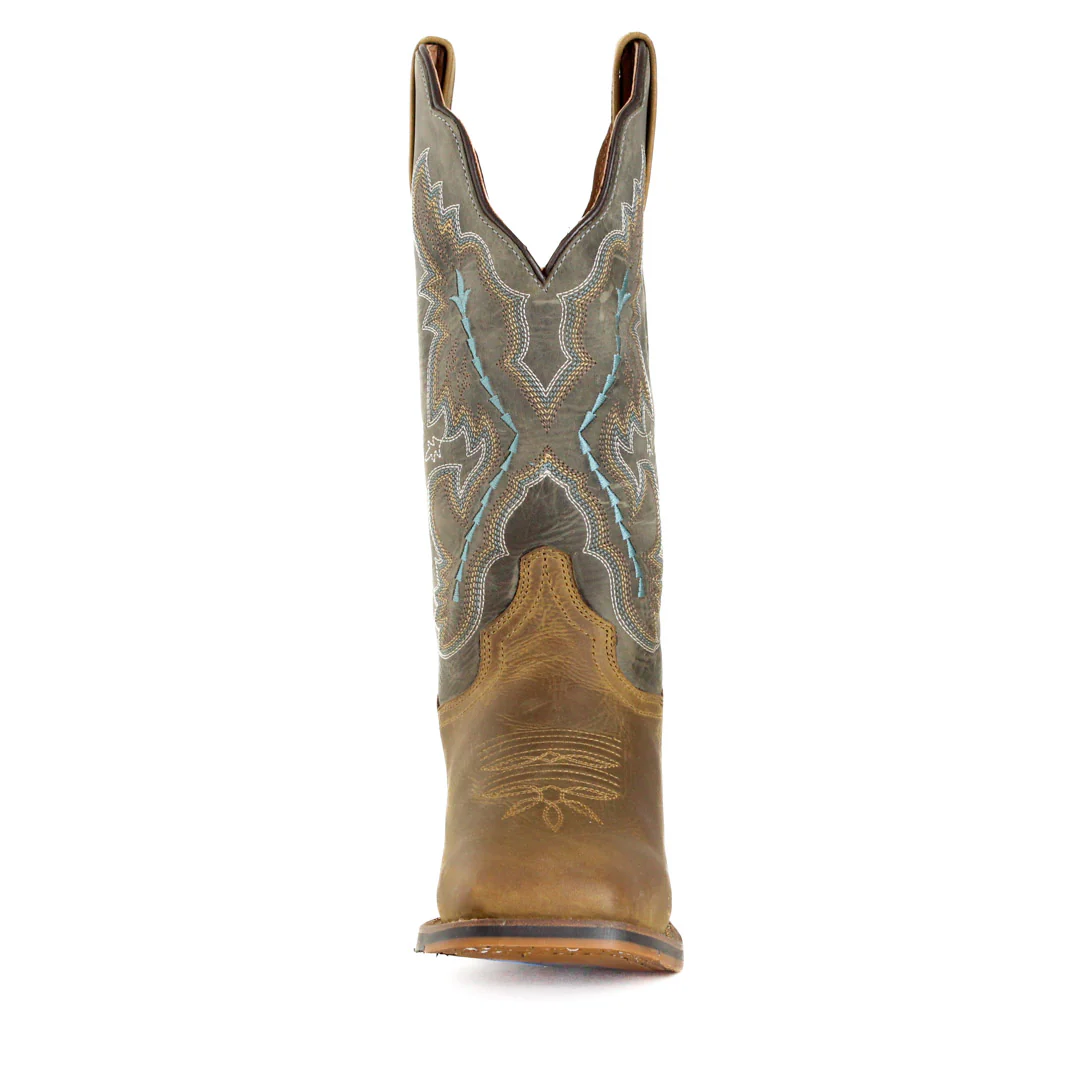 Dan Post Women's Scallop Leather Cowgirl Boots