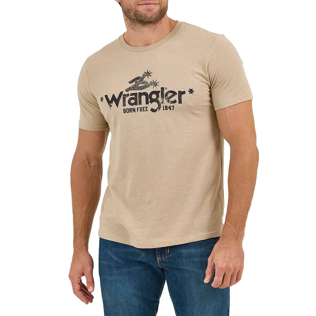 Wrangler Men's Born Free Graphic T-Shirt