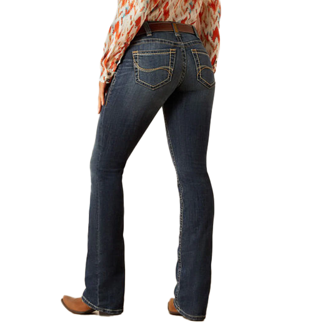 Ariat Women's Mid Rise Lilla Bootcut Jeans