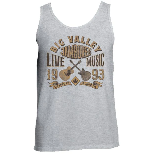 Big Valley Jamboree Men's Live Music Graphic Tank Top