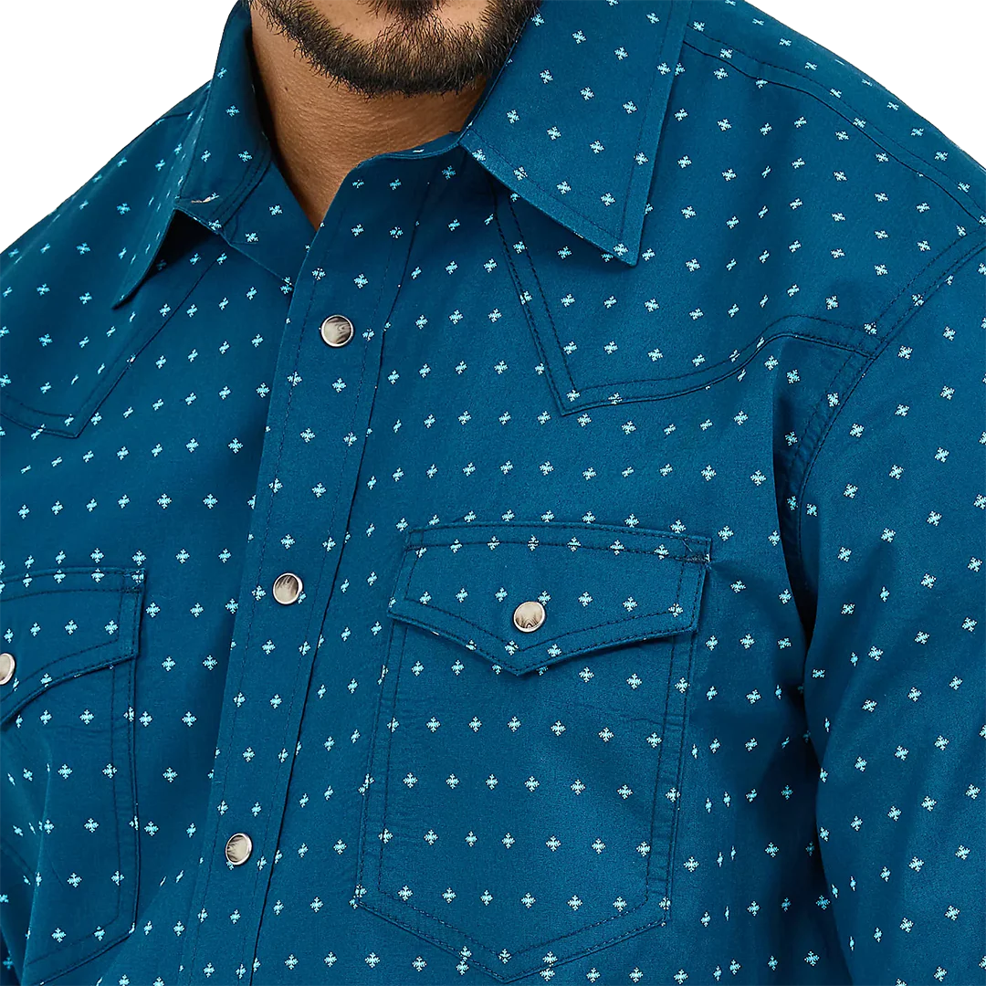 Wrangler Men's 20X Competition Advanced Comfort Short Sleeve Snap Shirt