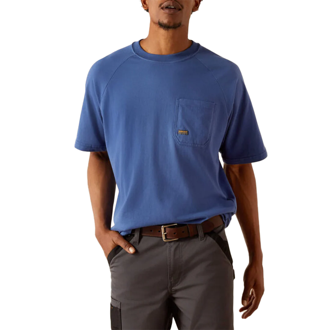 Ariat Men's Rebar Cotton Strong Logo T-Shirt