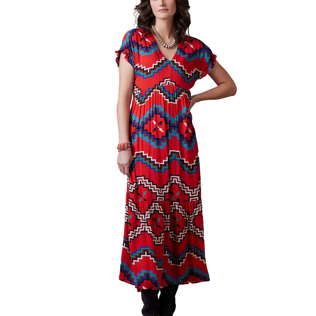 Double D Ranch Women's Fire Weaver Maxi Dress