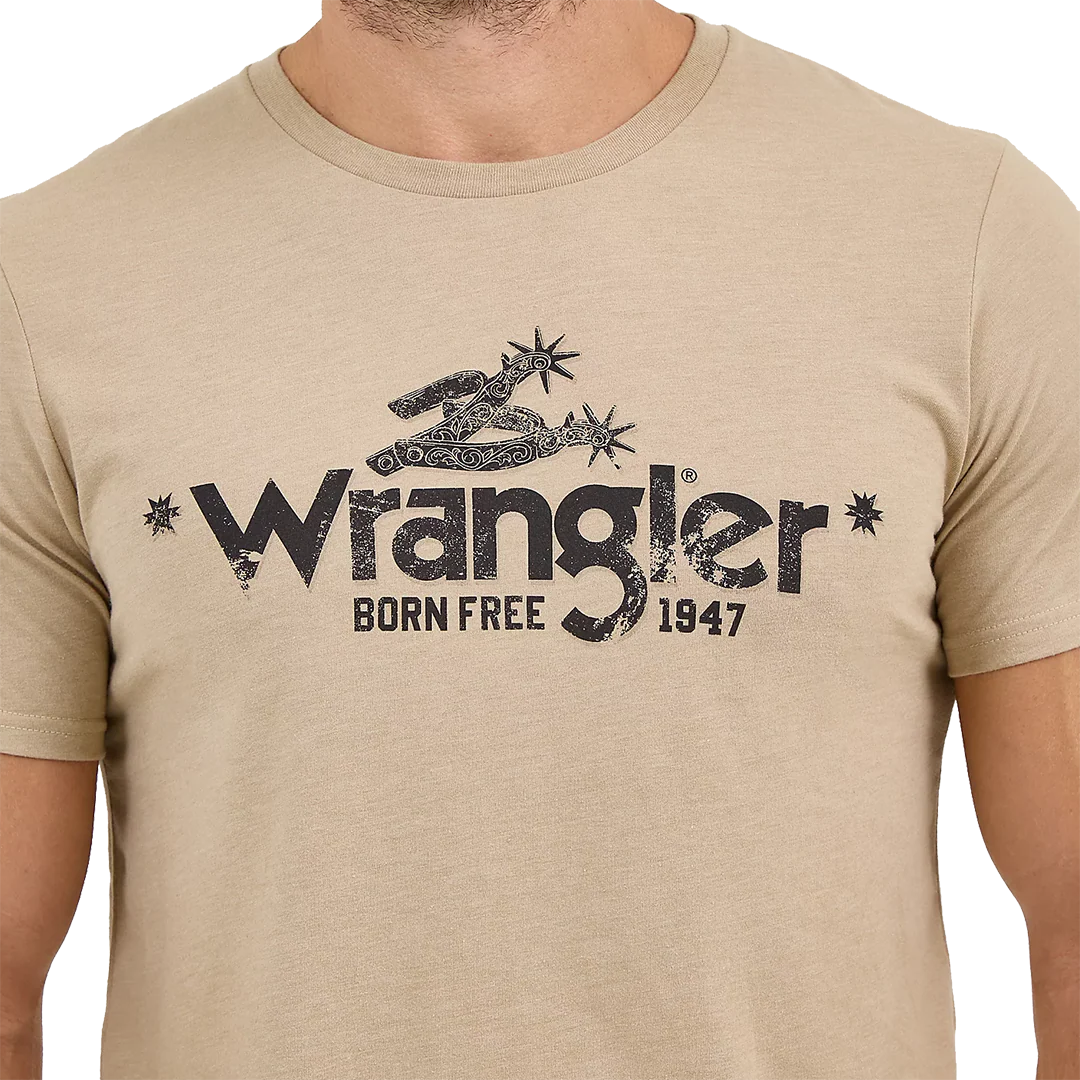Wrangler Men's Born Free Graphic T-Shirt