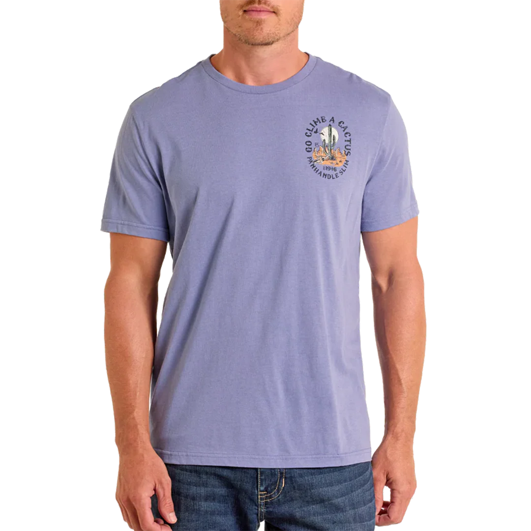 Panhandle Slim Unisex Go Climb A Cactus Graphic T-Shirt