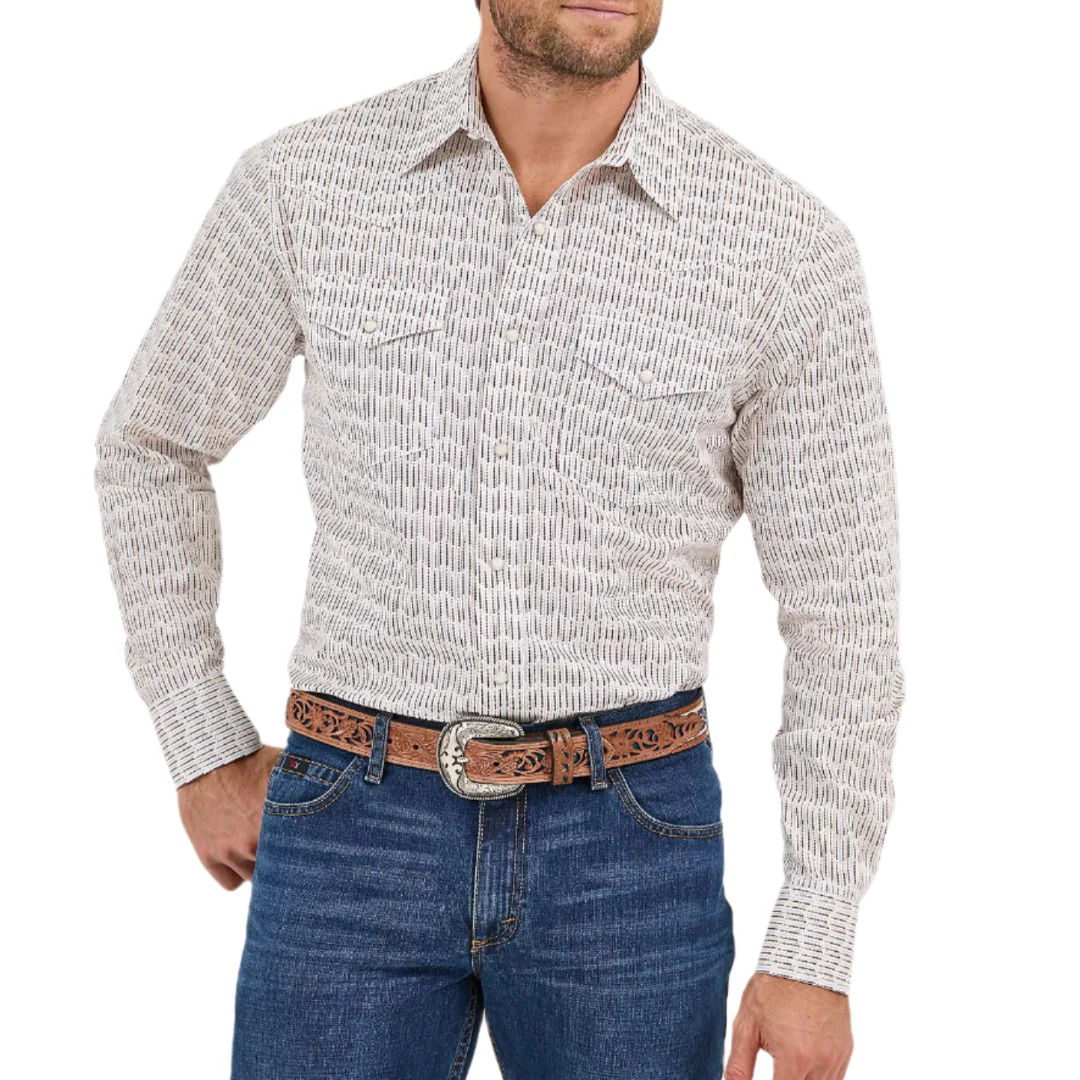 Wrangler Men's 20X Competition Advanced Comfort Long Sleeve Snap Shirt