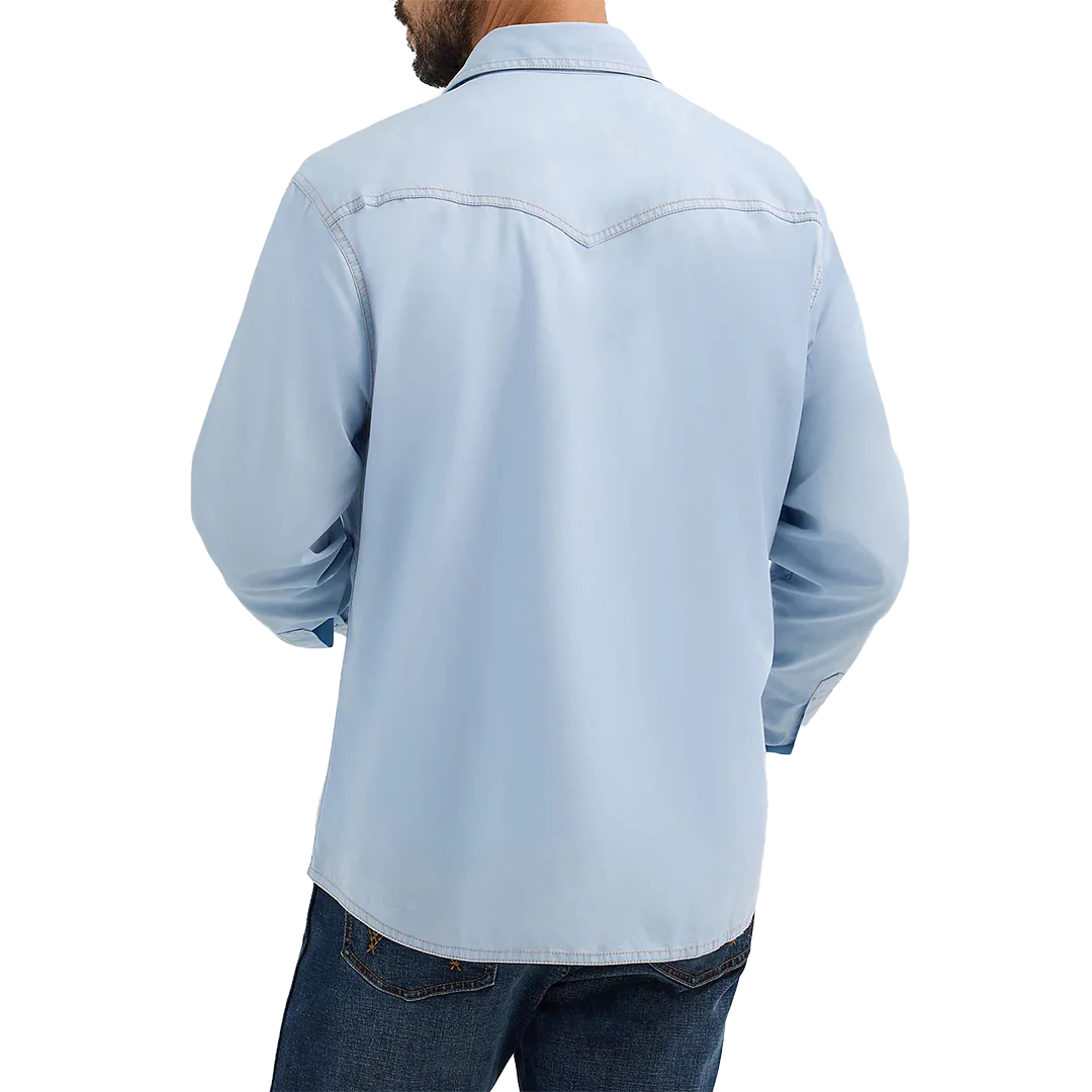 Wrangler Men's Retro Premium Western Long Sleeve Snap Shirt