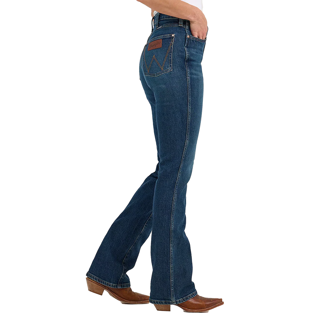 Wrangler Women's Retro Bailey High Rise Bootcut Jeans