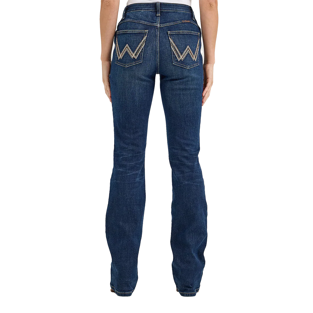 Wrangler Women's Ultimate Riding Willow Mid-Rise Bootcut Select Fit Jeans