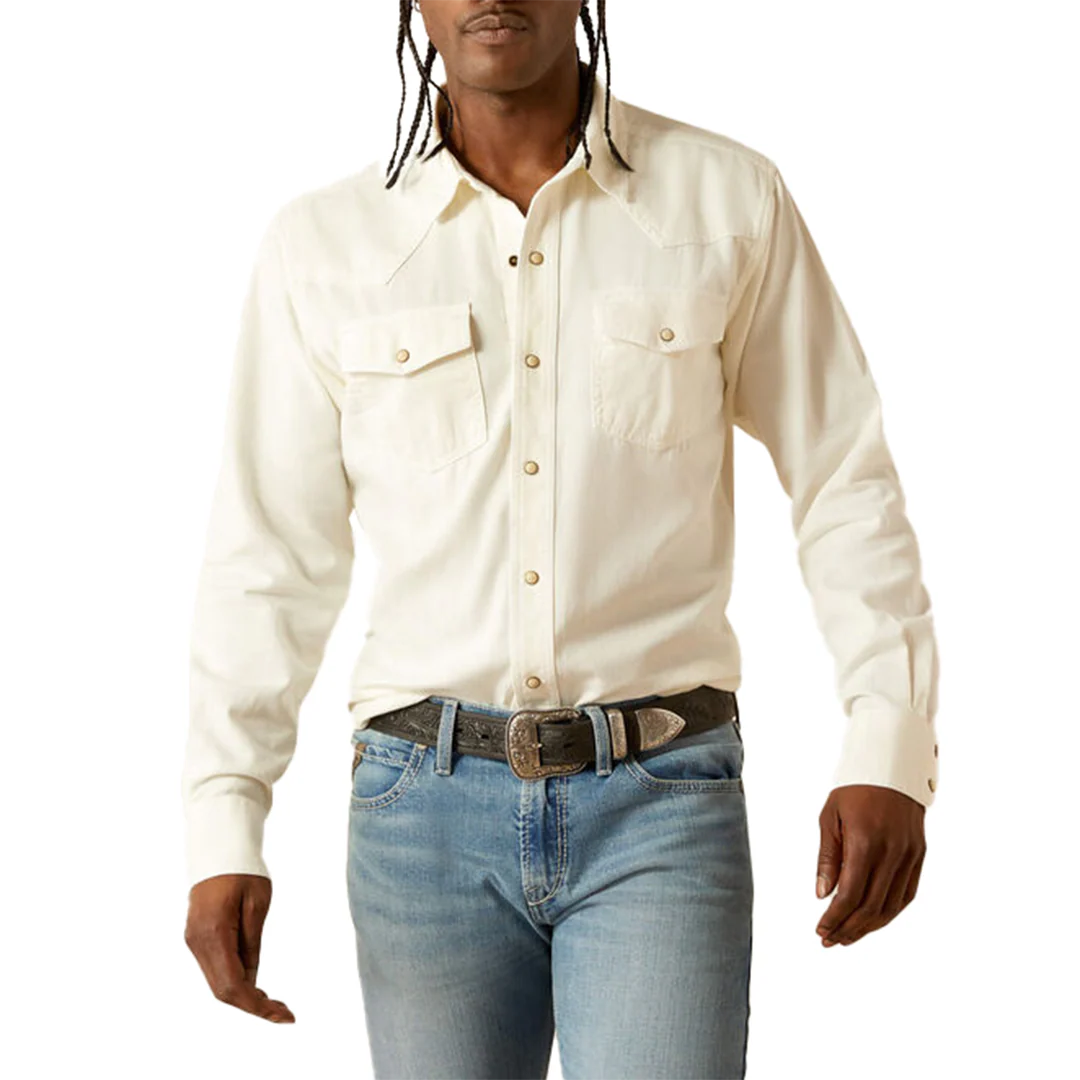 Ariat Men's Jurlington Retro Fit Long Sleeve Snap Shirt