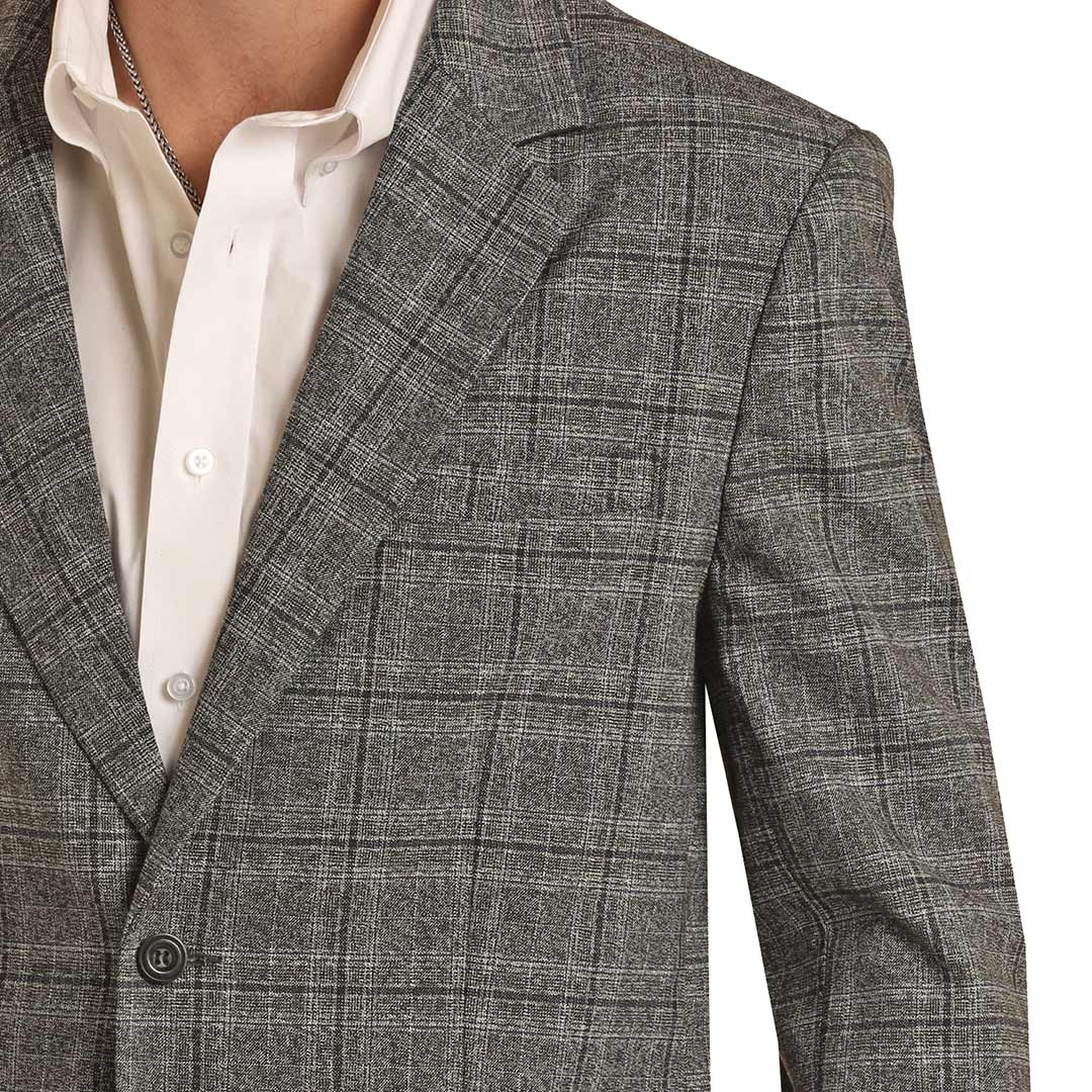 Rock & Roll Cowboy Men's Plaid Sport Coat